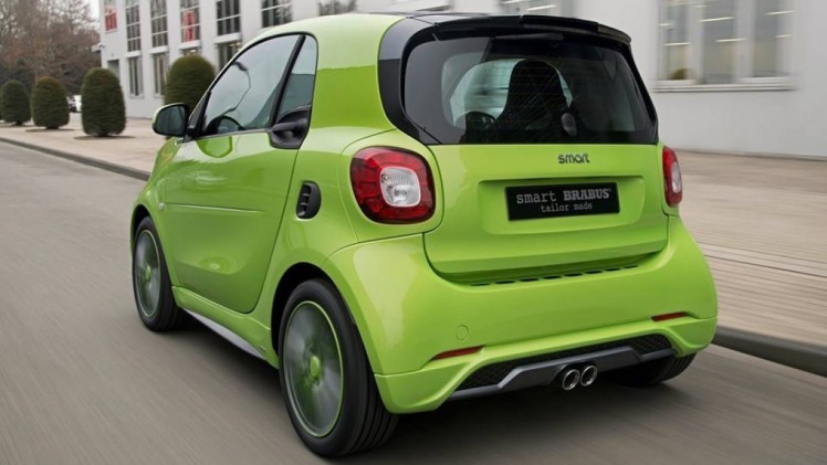 Eerste beelden nieuwe smart fortwo BRABUS dankzij een persbericht over het tailor made programma.