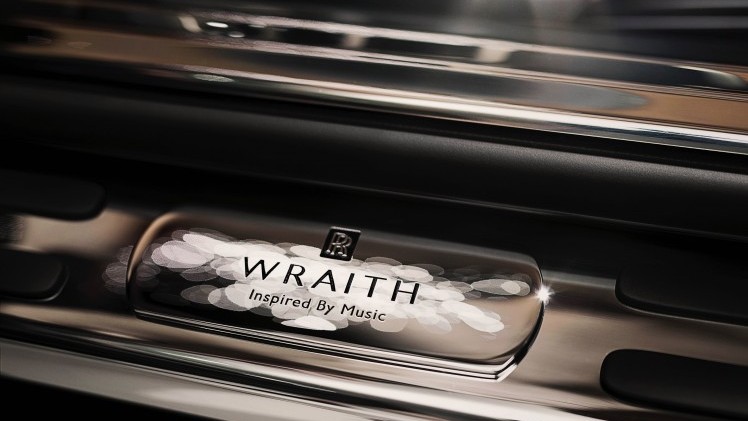 Rolls-Royce toonde laatst een Ghost 'Inspired by Fashion'. Nu is de Wraith aan de beurt en in plaats van mode is deze genspireerd door muziek.