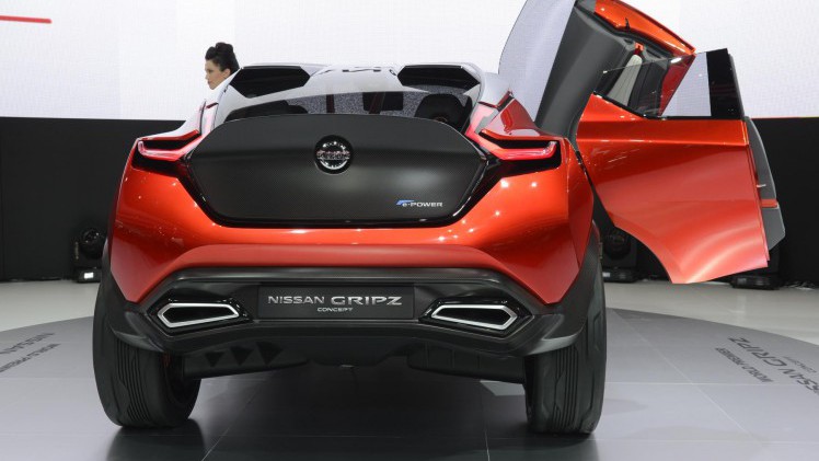 De Nissan Gripz Concept concept car vertegenwoordigt niet een nieuwe Nissan Juke, maar bepaalt wel in zijn design en techniek de toekomst.