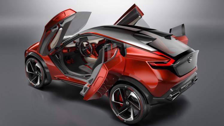 De Nissan Gripz Concept concept car vertegenwoordigt niet een nieuwe Nissan Juke, maar bepaalt wel in zijn design en techniek de toekomst.