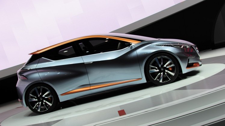 Nissan Sway Concept is designstudie en een voorbode van een nieuw model in het B-segment, mogelijk de opvolger van de Nissan Micra.