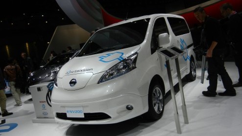 Nissan e-NV200 volgend jaar in Nederland