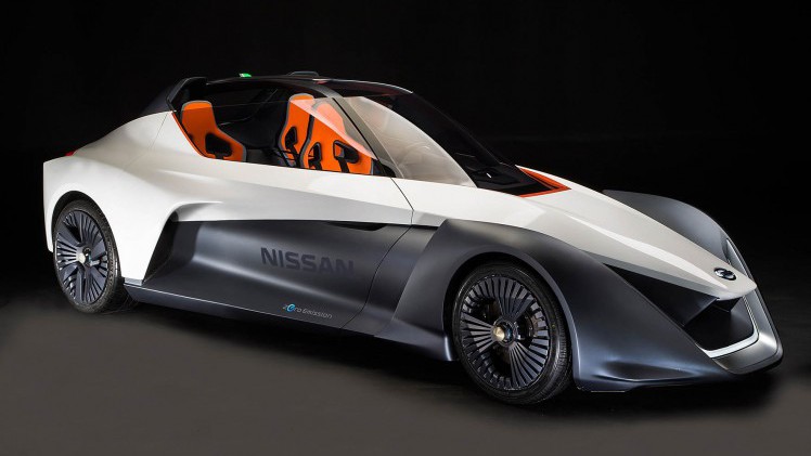 Nissan presenteert de elektrische auto voor autoliefhebbers. Geen Tesla maar de BladeGlider Concept.