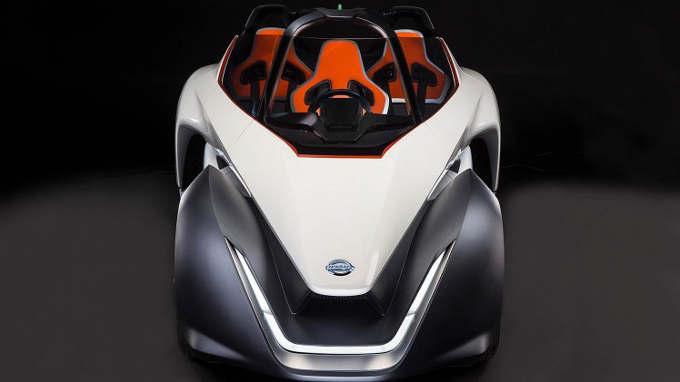 Nissan presenteert de elektrische auto voor autoliefhebbers. Geen Tesla maar de BladeGlider Concept.