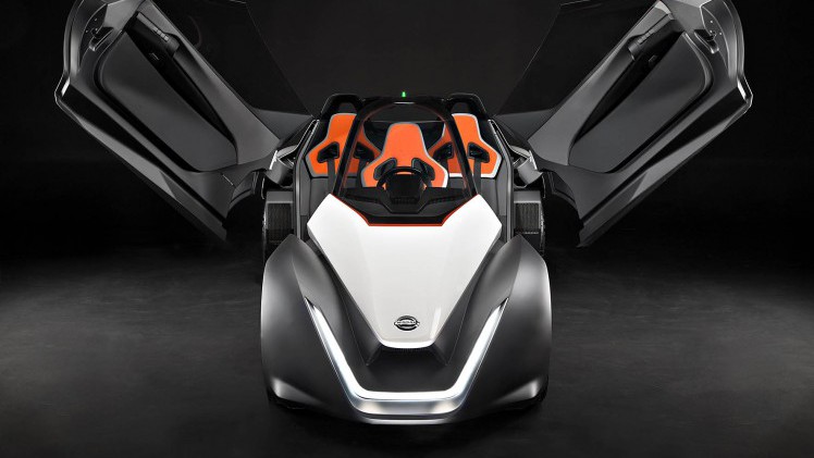 Nissan presenteert de elektrische auto voor autoliefhebbers. Geen Tesla maar de BladeGlider Concept.