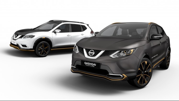 Nissan trekt toch de aandacht met twee speciaal uitgevoerde Qashqai en X-Trail.