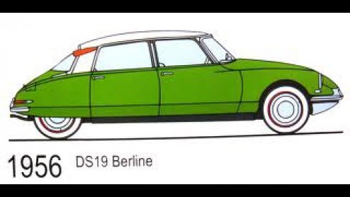 Auto-iconen: de Citron DS 19