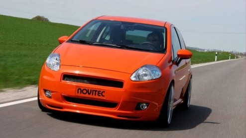 Novitec, de tuner van Italiaanse merken, heeft de Grande Punto ontdekt en onder handen genomen. Of de Grande Punto er mooier op wordt laten wij nog even in het midden.