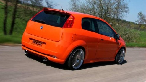 Novitec, de tuner van Italiaanse merken, heeft de Grande Punto ontdekt en onder handen genomen. Of de Grande Punto er mooier op wordt laten wij nog even in het midden.