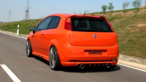 Novitec, de tuner van Italiaanse merken, heeft de Grande Punto ontdekt en onder handen genomen. Of de Grande Punto er mooier op wordt laten wij nog even in het midden.