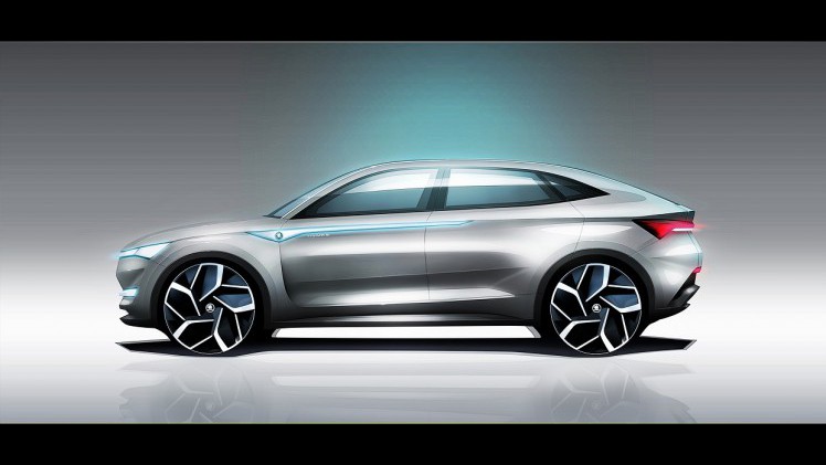 Skoda heeft de Vision E op een lichtere plek gezet, zodat we de auto nu goed kunnen bekijken. De komende jaren krijgt de auto nog een aantal elektrische broertjes en zusjes.
