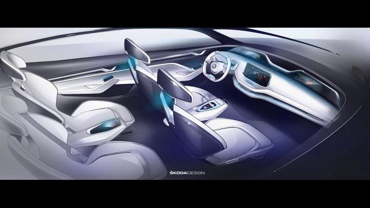 Op de Shanghai Motor Show heeft Skoda de Vision E nu volledig onthuld. Hoe de auto eruitziet wisten we al, maar nu weten we ook de verdere technische details.