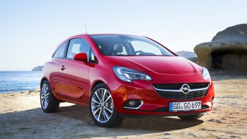 Dit is de nieuwe Opel Corsa van 2014.