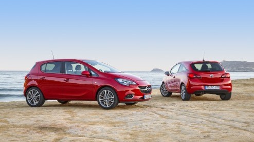 Dit is de nieuwe Opel Corsa van 2014.