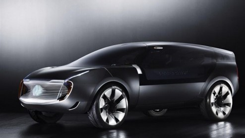 Een bijzondere creatie van Renault. De Ondelios Concept is een luxe high-end crossover, bedoeld als echte reiswagen, met een groen tintje. Het is namelijk een hybride.