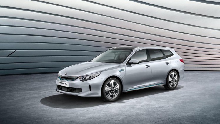 Kia maakt de prijs bekend van de Optima Sportswagen Plug-in Hybrid.
