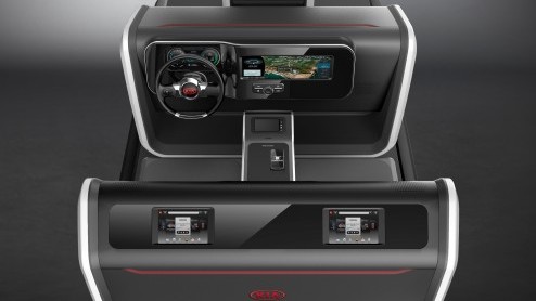 Ook Kia geeft acte de prsence op de CES-elektronicabeurs in Las Vegas met nieuwe info- en entertainmentsystemen, gericht op het comfort en veiligheid van bestuurder en inzittenden.