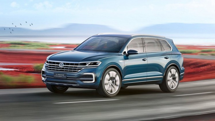 Dook laatst al de volledig nieuwe Polo op in Zuid-Afrika, nu blijkt dat de nieuwe Touareg ernaast stond geparkeerd! De auto blijkt opvallend dicht bij de T-Prime GTE Concept te zijn gebleven.