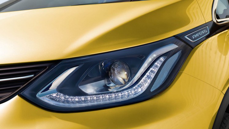 De Opel Ampera-e heeft een NEDC-actieradius van maar liefst 400 kilometer. In de praktijk zal dat zo'n 300 km zijn, nog steeds meer dan de directe concurrentie.