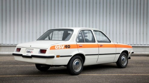 Opel OSV 40 ontwikkelingsvoertuig werd veertig jaar geleden gepresenteerd met veel veiligheidsinnovaties.