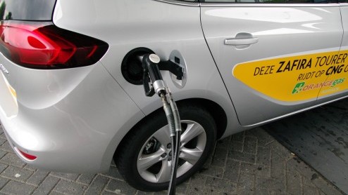 Rijtest Opel Zafira 1.6 Turbo CNG. De op aardgas rijdende Opel Zafira is comfortabel, veelzijdig en milieuvriendelijk.