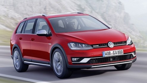 Volkswagen presenteert in Parijs een stoere versie van de Golf Variant. De Golf Alltrack is het neefje van de Seat Leon X-Perience en de Skoda Octavia Scout.