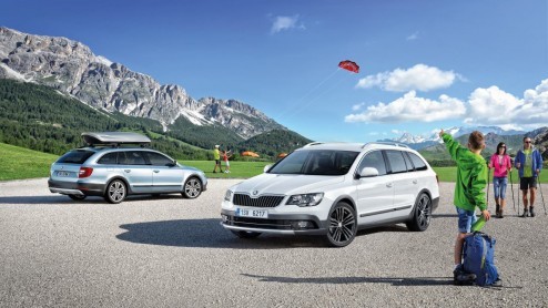 Skoda Superb Outdoor doet stoer met avontuurlijk exterieurpakket.