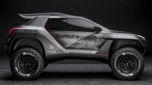 Onlangs maakte Peugeot bekend weer terug te keren in de Dakar Rally. De fabrikant gaat de strijd aan met deze 2008 DKR. Overigens betreft het nog wel een studiemodel naar de racer.