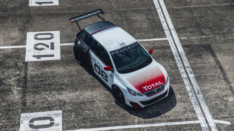 Een Peugeot 308 GTi met 270 pk niet extreem genoeg? Goed nieuws, Peugeot komt met een nog hetere 308, de 308 Racing Cup.
