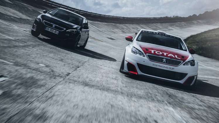 Een Peugeot 308 GTi met 270 pk niet extreem genoeg? Goed nieuws, Peugeot komt met een nog hetere 308, de 308 Racing Cup.