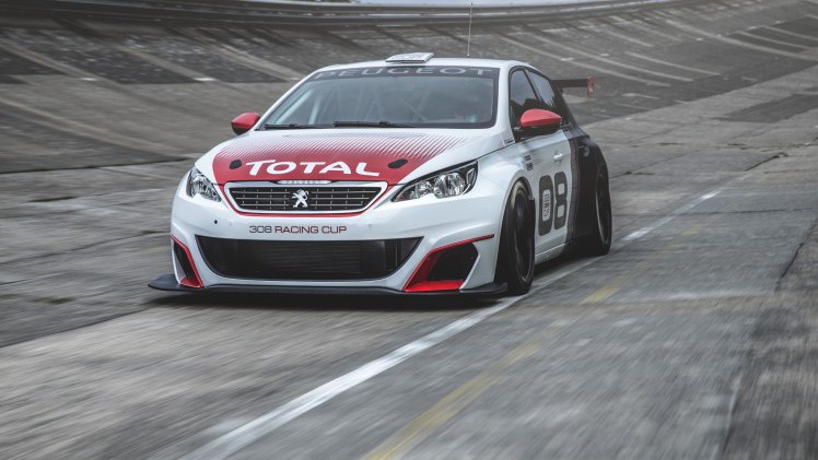 Een Peugeot 308 GTi met 270 pk niet extreem genoeg? Goed nieuws, Peugeot komt met een nog hetere 308, de 308 Racing Cup.