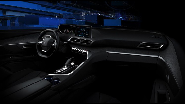 Peugeot presenteert de i-Cockpit van de nabije toekomst. Als eerste zien we het nieuwe interieurconcept terug in de nieuwe SUV, de Peugeot 3008.