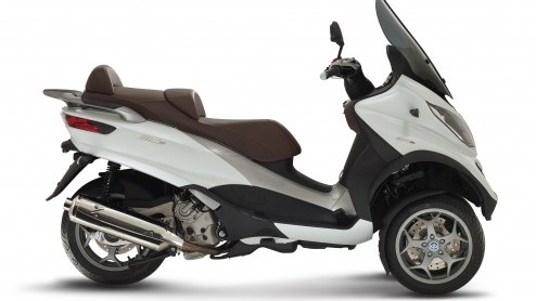 Nieuwe generatie Piaggio MP3 gentroduceerd.