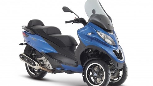 Nieuwe generatie Piaggio MP3 gentroduceerd.