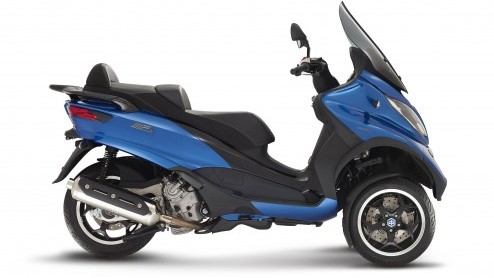 Nieuwe generatie Piaggio MP3 gentroduceerd.