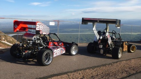 Pikes Peak 2014: larger, greater and bigger. De Hillclimb van Goodwood Festival of Speed is er niets bij.