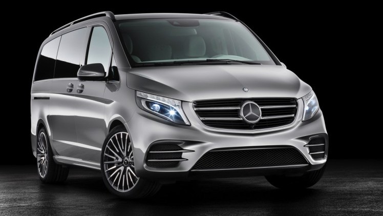 Mercedes-Benz Concept V-ision e is een V-Klasse met plug-in hybridetechniek van de C350e.