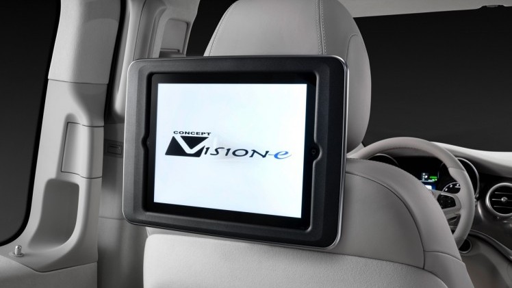 Mercedes-Benz Concept V-ision e is een V-Klasse met plug-in hybridetechniek van de C350e.