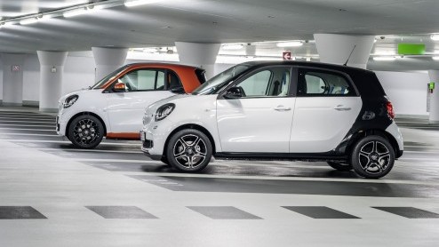Smart pop-up store in Utrecht-Centrum geopend door smart-dealer Stern Auto.