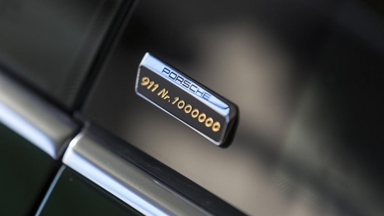 Sinds 1963 zijn er precies 1 miljoen exemplaren gebouwd van de Porsche 911.