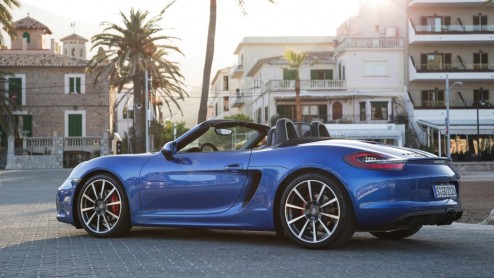Autotest Porsche Cayman GTS en Boxster GTS 2014.