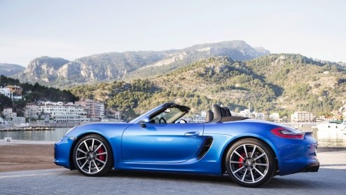 Autotest Porsche Cayman GTS en Boxster GTS 2014.