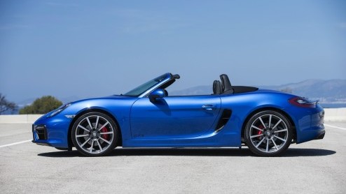 Autotest Porsche Cayman GTS en Boxster GTS 2014.