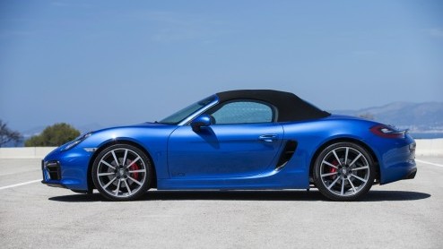 Autotest Porsche Cayman GTS en Boxster GTS 2014.