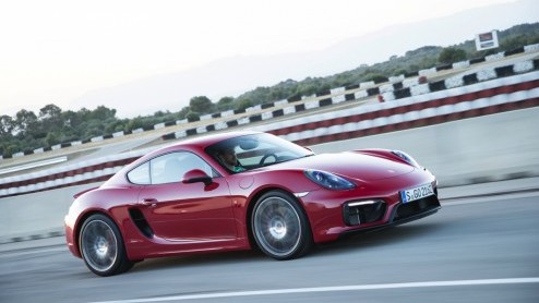 Autotest Porsche Cayman GTS en Boxster GTS 2014.