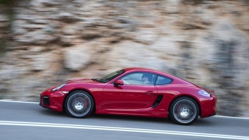 Autotest Porsche Cayman GTS en Boxster GTS 2014.