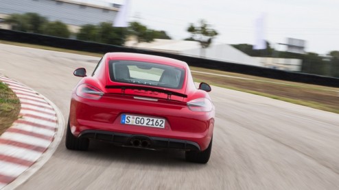 Autotest Porsche Cayman GTS en Boxster GTS 2014.