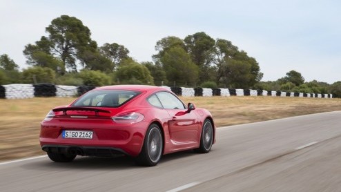 Autotest Porsche Cayman GTS en Boxster GTS 2014.