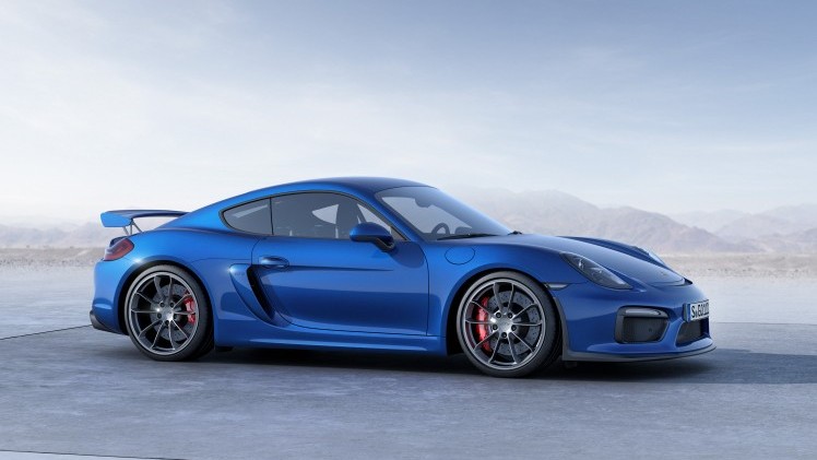 Porsche onthult Cayman GT4, de snelste Cayman in de familie. Hij staat live op de Autosalon van Geneve en rolt vanaf april de showrooms in.