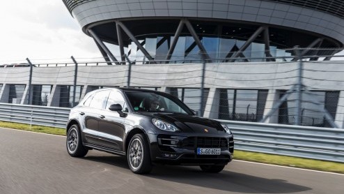Test Porsche Macan, de nieuwe en vooral compactere SUV van Porsche.